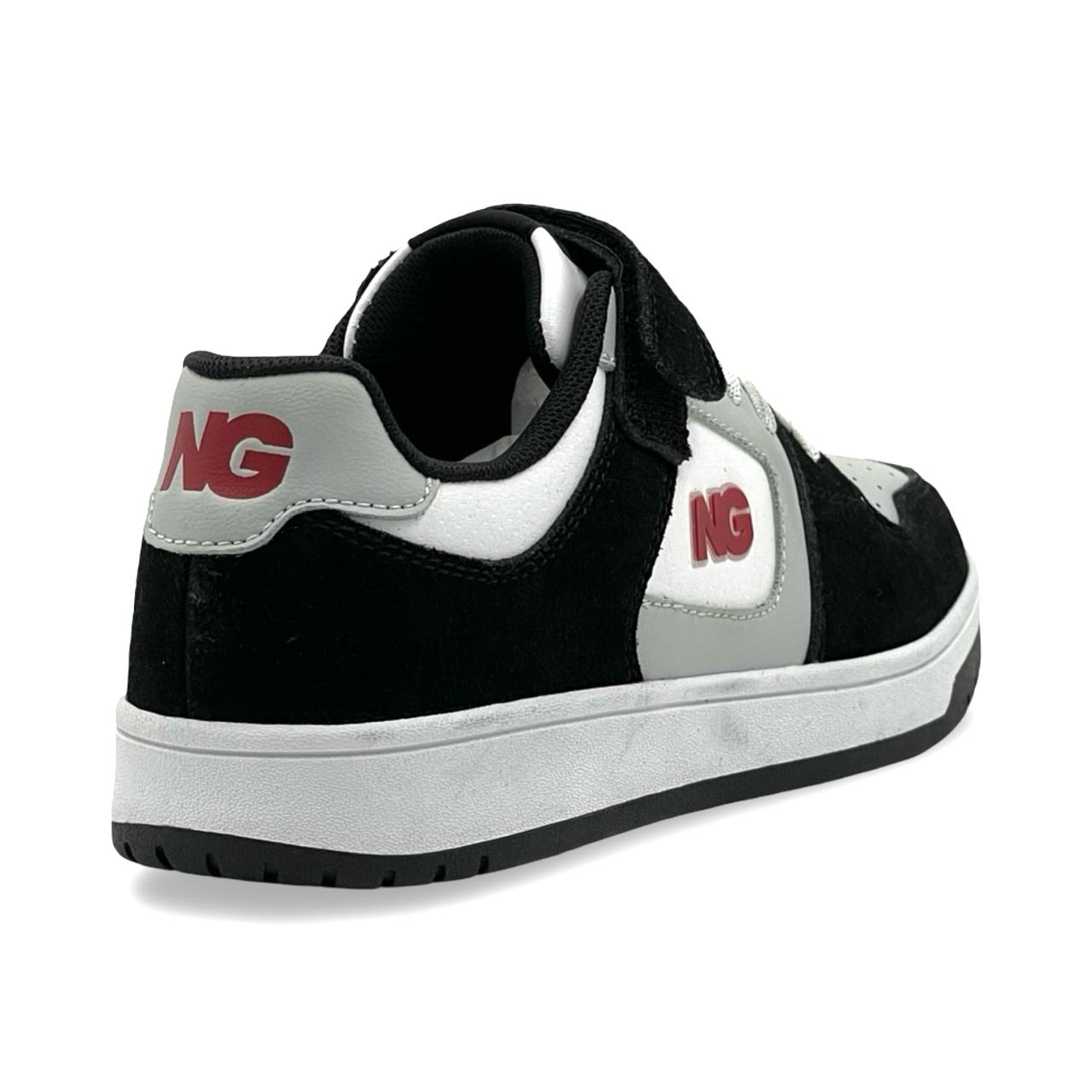 Zapatilla Juvenil Skate NG Black White
