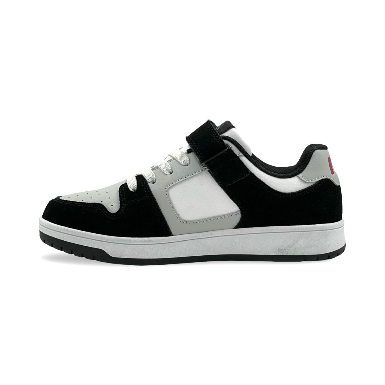Zapatilla Juvenil Skate NG Black White
