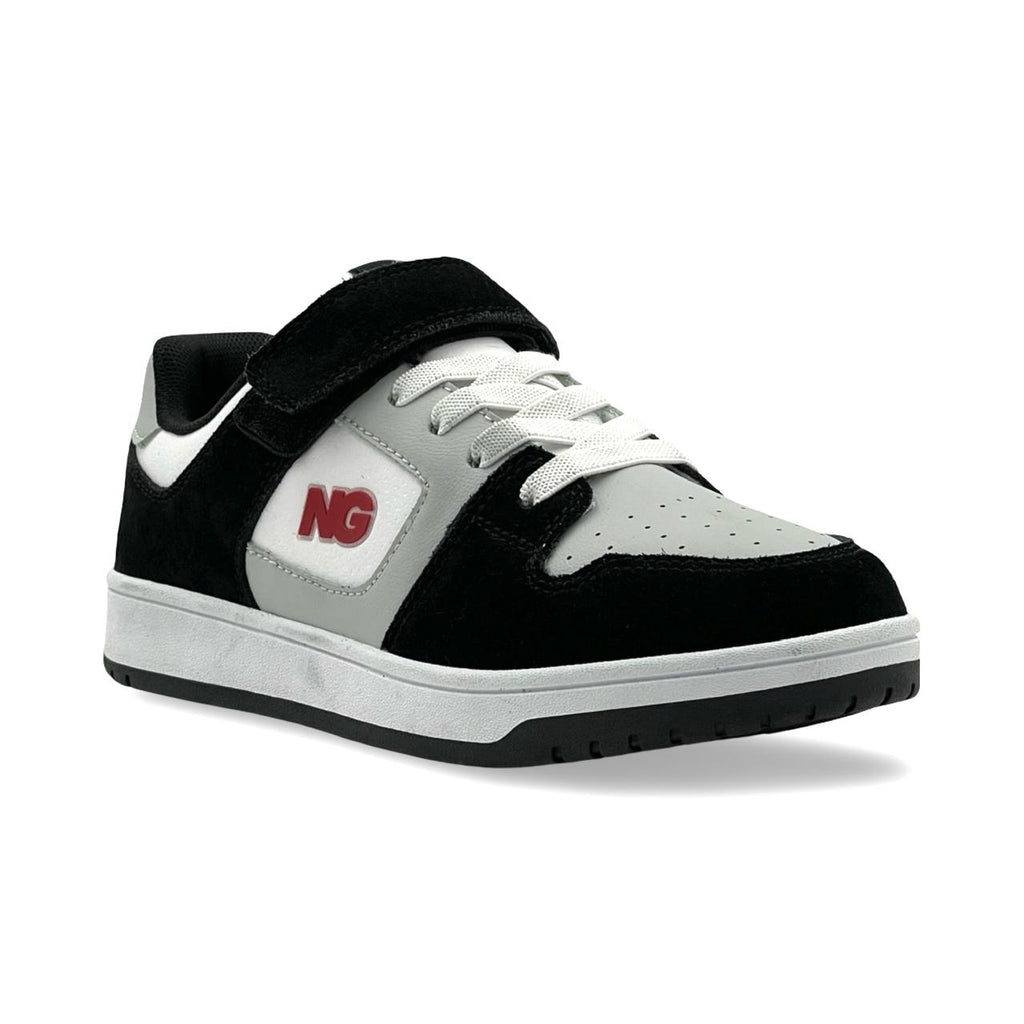 Zapatilla Juvenil Skate NG Black White